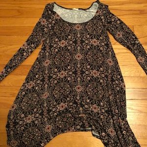 Long sleeve pattern dress from Garage
